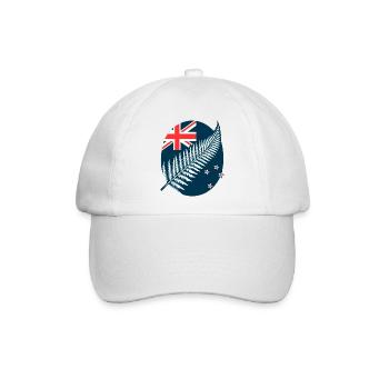 Neuseeland Aotearoa Kiwi 6 - Baseballkappe - Weiß/Weiß - Vorne