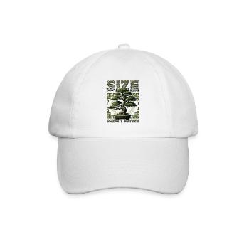 Bonsai Anbauen Kleiner Japanischer Bonsaibaum - Baseballkappe - Weiß/Weiß - Vorne