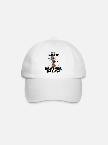 Sehe ich aus wie ein Schwager - Baseballkappe - Weiß/Weiß