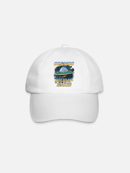 UFO COSMOS HOLIDAYMAKER - Baseballkappe - Weiß/Weiß
