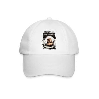 Underground Murmeltier - Baseballkappe - Weiß/Weiß - Vorne