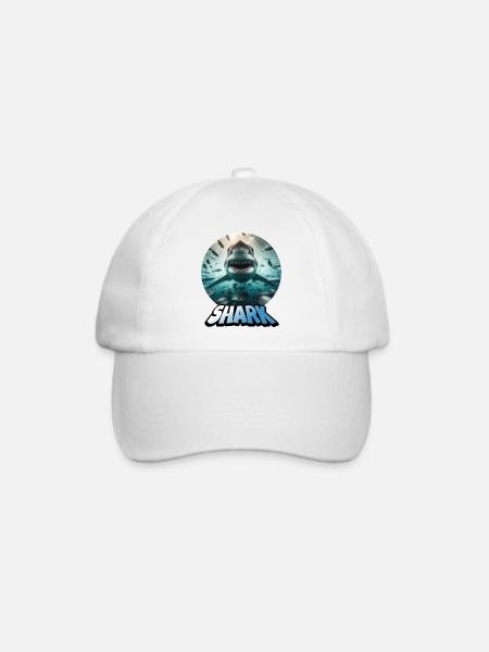 My Design - Baseballkappe - Weiß/Weiß