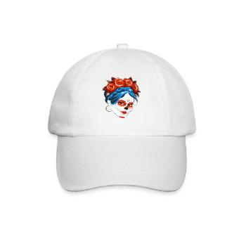 DIA DE LOS MUERTOS - Baseballkappe - Weiß/Weiß - Vorne