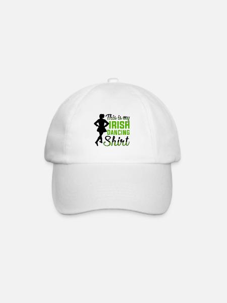 Irischer Tanz Irisches Tanzen - Baseballkappe - Weiß/Weiß