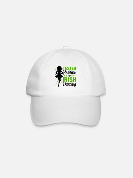 Irischer Tanz Irisches Tanzen - Baseballkappe - Weiß/Weiß