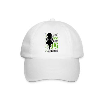 Irischer Tanz Irisches Tanzen - Baseballkappe - Weiß/Weiß - Vorne