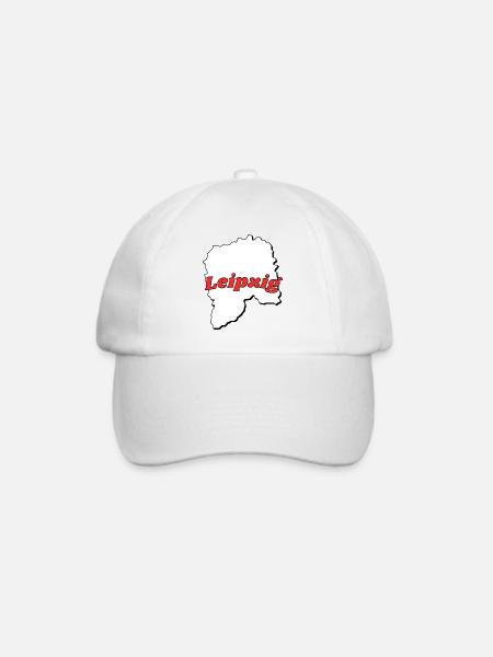 Leipzig - Baseballkappe - Weiß/Weiß