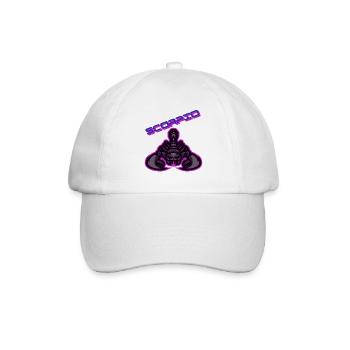 Scorpio - Baseballkappe - Weiß/Weiß - Vorne