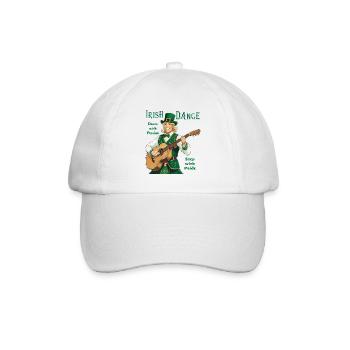 IRISH DANCE - Baseballkappe - Weiß/Weiß - Vorne