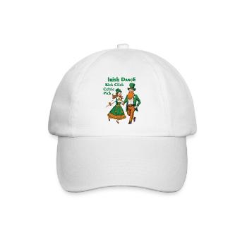 IRISH DANCE KICK CLICK CELTIC PICK - Baseballkappe - Weiß/Weiß - Vorne