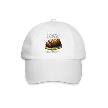 HAGGIS HAPPINESS BITE BY BITE - Baseballkappe - Weiß/Weiß - Vorne