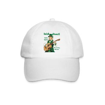 IRISH DANCE - Baseballkappe - Weiß/Weiß - Vorne