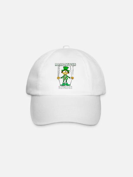 MARIONETTEN BEWEGER - Baseballkappe - Weiß/Weiß