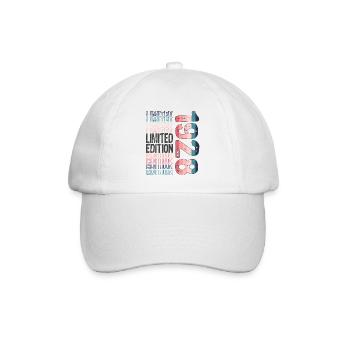Limited Edition seit 1928 Geburtstag Vintage 1928 - Baseballkappe - Weiß/Weiß - Vorne