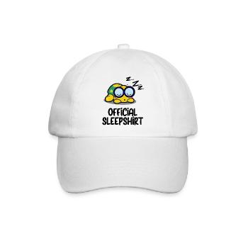 Lustiger Spruch Bild Witzig Humor Geschenkidee - Baseballkappe - Weiß/Weiß - Vorne