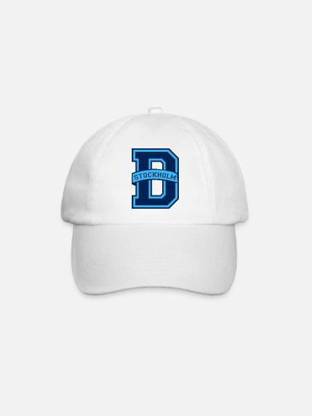 Stockholm Djurgården - Baseballkappe - Weiß/Weiß