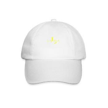 Angel Herzschlag - Baseballkappe - Weiß/Weiß - Vorne