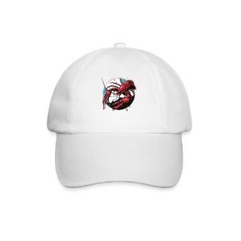 Zurückkehren und wieder zum Hummer zurückkehren - Baseballkappe - Weiß/Weiß - Vorne