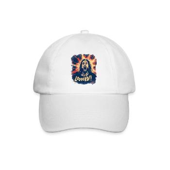 Jesus ruft den Herrn an, Oh Herr, Gott! - Baseballkappe - Weiß/Weiß - Vorne