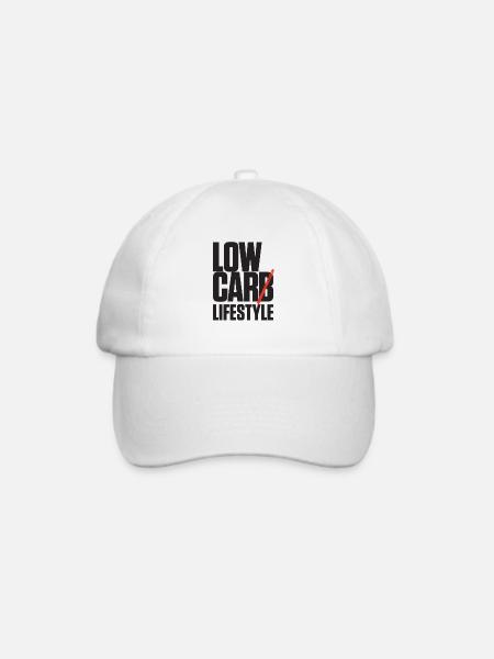 Low Car Lifestyle Auto Tuning - Baseballkappe - Weiß/Weiß