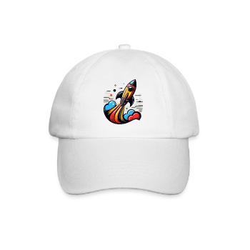RAKETE - Baseballkappe - Weiß/Weiß - Vorne