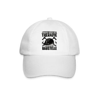 Handwerk Handwerker Handwerker Humor Baustelle - Baseballkappe - Weiß/Weiß - Vorne