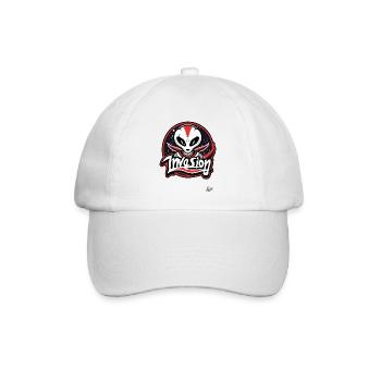 Alien-Invasion-Maskottchen - Baseballkappe - Weiß/Weiß - Vorne