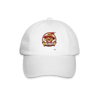 Cinco de Mayo: Mayo und Pommes mit Sombrero - Baseballkappe - Weiß/Weiß - Vorne