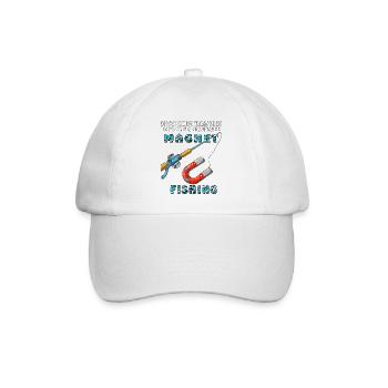 MAGNET FISHING - Baseballkappe - Weiß/Weiß - Vorne