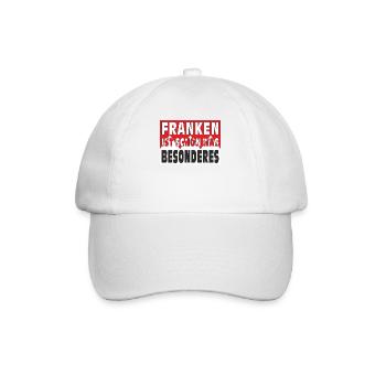 FRANKEN IST SCHON WAS BESONDERES - Baseballkappe - Weiß/Weiß - Vorne