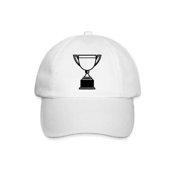 Trophäe - Baseballkappe - Weiß/Weiß - Vorne
