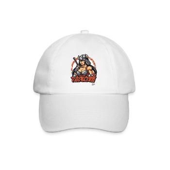 Eine Japanische Barbaren Wikinger Krieger Königin - Baseballkappe - Weiß/Weiß - Vorne