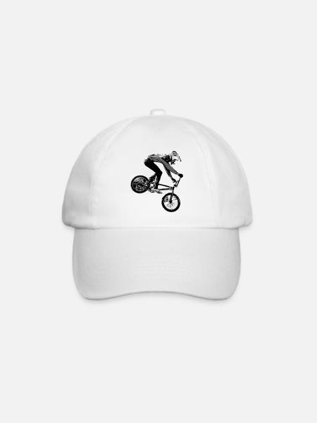 BMX (BMX) - Baseballkappe - Weiß/Weiß