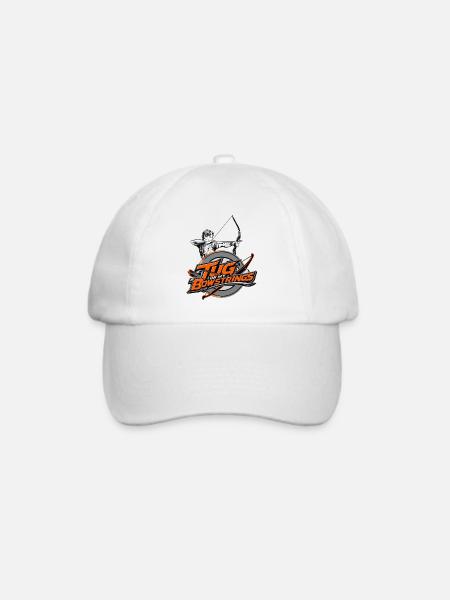Bogenschießenspruch - Baseballkappe - Weiß/Weiß