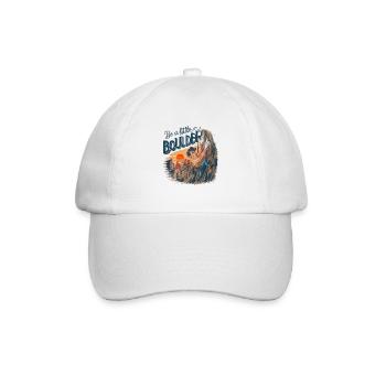 Bouldern Felsklettern Klettersport - Baseballkappe - Weiß/Weiß - Vorne