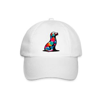 Siegel - Baseballkappe - Weiß/Weiß - Vorne