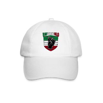 Italien Italiener Vaffanculo - Baseballkappe - Weiß/Weiß - Vorne