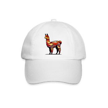 Alpaka - Baseballkappe - Weiß/Weiß - Vorne