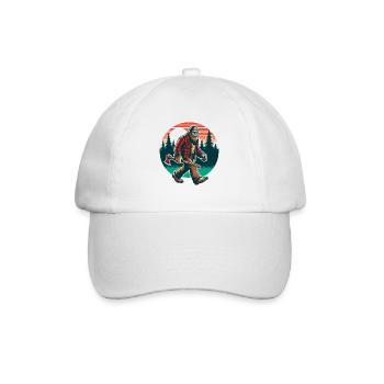 Holzfäller Forstwirt Bigfoot - Baseballkappe - Weiß/Weiß - Vorne