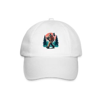 Holzfäller Forstwirt Bigfoot - Baseballkappe - Weiß/Weiß - Vorne