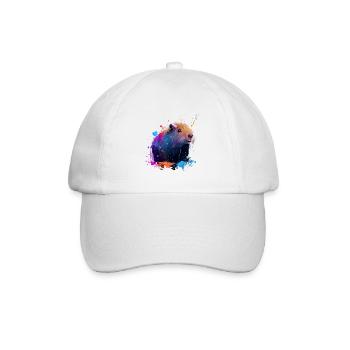 Wasserschwein - Baseballkappe - Weiß/Weiß - Vorne