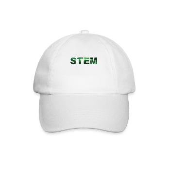 Digitale Matrix STEM Design Digital Matrix STEM - Baseballkappe - Weiß/Weiß - Vorne