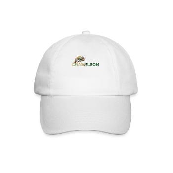 Chamäleon Chameleon - Baseballkappe - Weiß/Weiß - Vorne