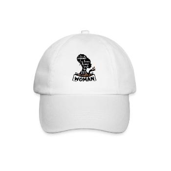 Ermächtigung der Frau Empowering Woman - Baseballkappe - Weiß/Weiß - Vorne