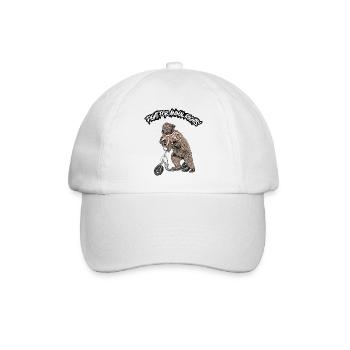 Animal Rights // Zirkusbär - Baseballkappe - Weiß/Weiß - Vorne