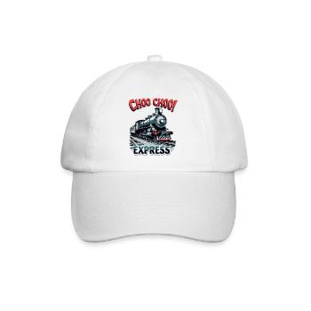 LOKOMOTIVE - Baseballkappe - Weiß/Weiß - Vorne