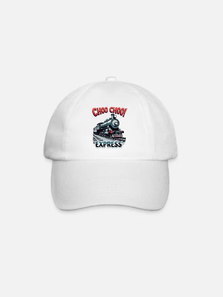 LOKOMOTIVE - Baseballkappe - Weiß/Weiß