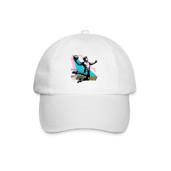 Handball Handballer - Baseballkappe - Weiß/Weiß - Vorne