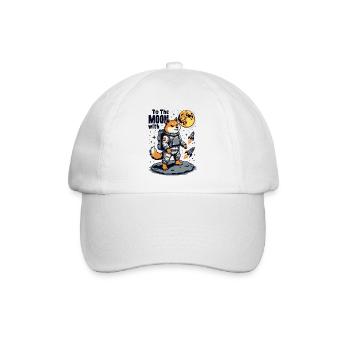 ZUM MOND - Baseballkappe - Weiß/Weiß - Vorne