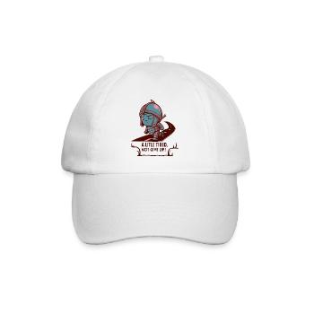 MÜDE - Baseballkappe - Weiß/Weiß - Vorne